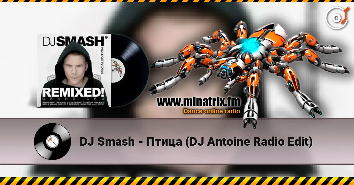 DJ Smash - Птица (DJ Antoine Radio Edit) écouter en ligne en haute qualité | Minatrix.FM