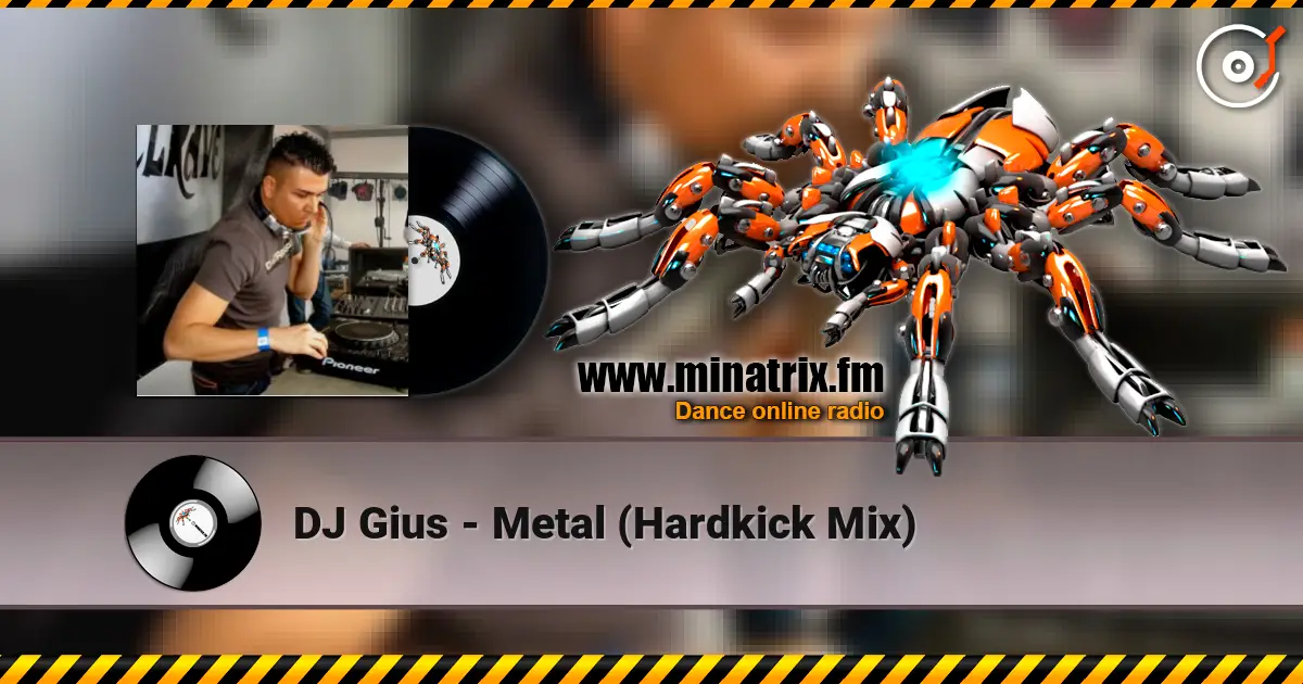 DJ Gius - Metal (Hardkick Mix) écouter en ligne en haute qualité | Minatrix.FM