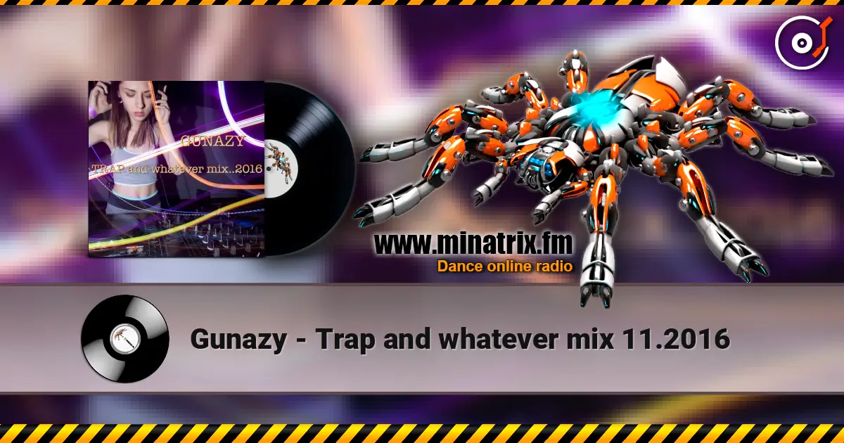 Gunazy - Trap and whatever mix 11.2016 écouter en ligne en haute qualité | Minatrix.FM