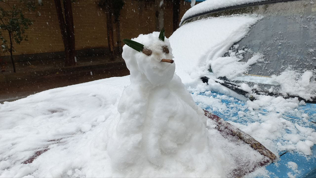 Bonhomme de neige d&rsquo;Iran par HestiLL