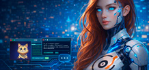 Minatrix.FM : le chat rétro des années 90 avec IA