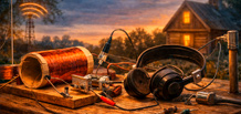 Radio simple à fabriquer soi-même — Comment construire un récepteur radio sans piles