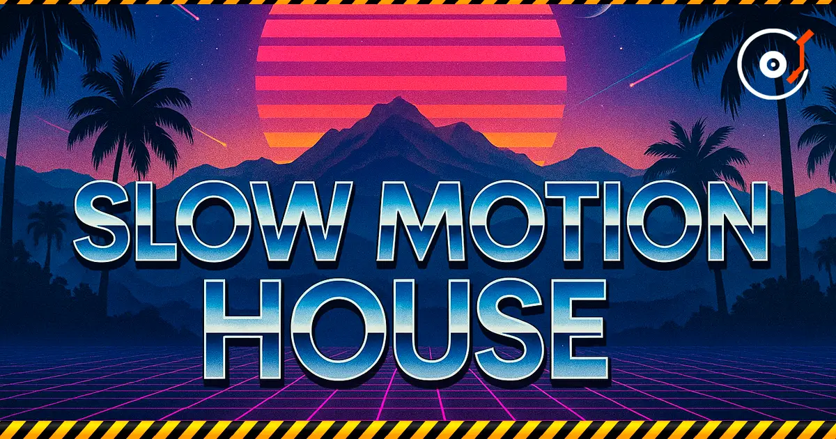 Slow Motion House — « chug », méditation baléarique et groove chaleureux à 90–108 BPM