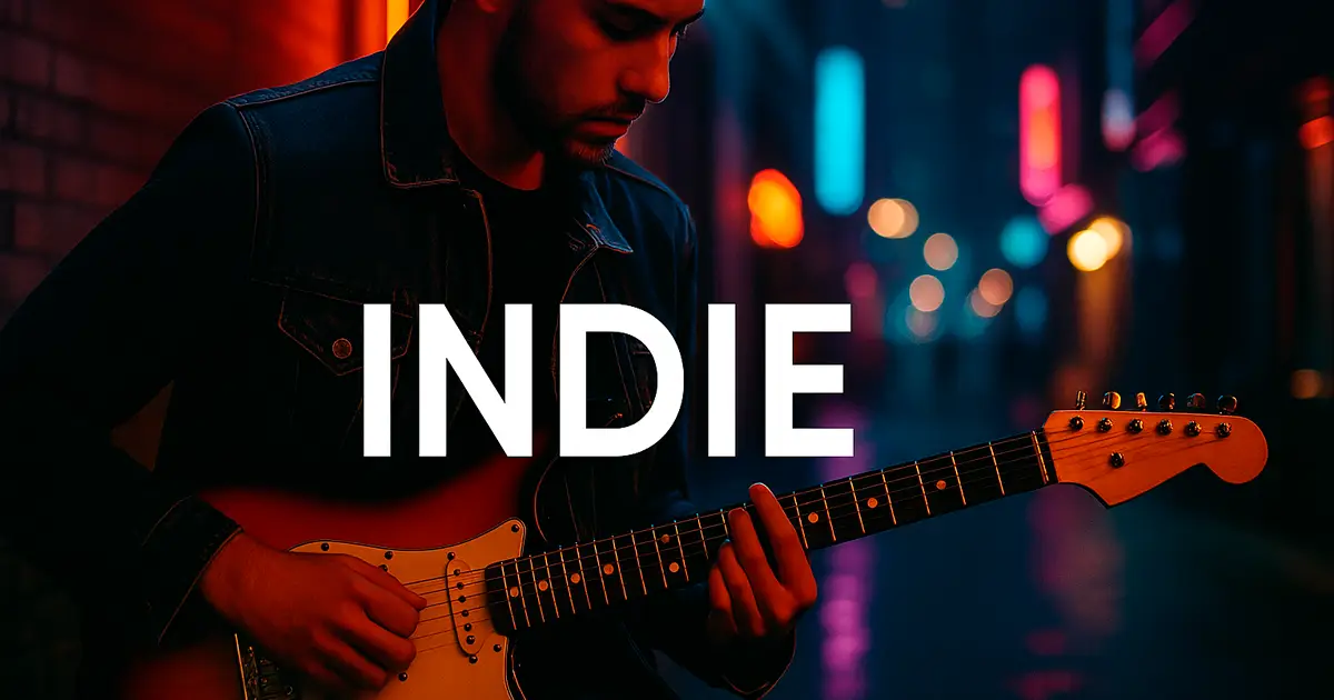 L’indie est une musique de liberté, de sincérité et d’indépendance créative.