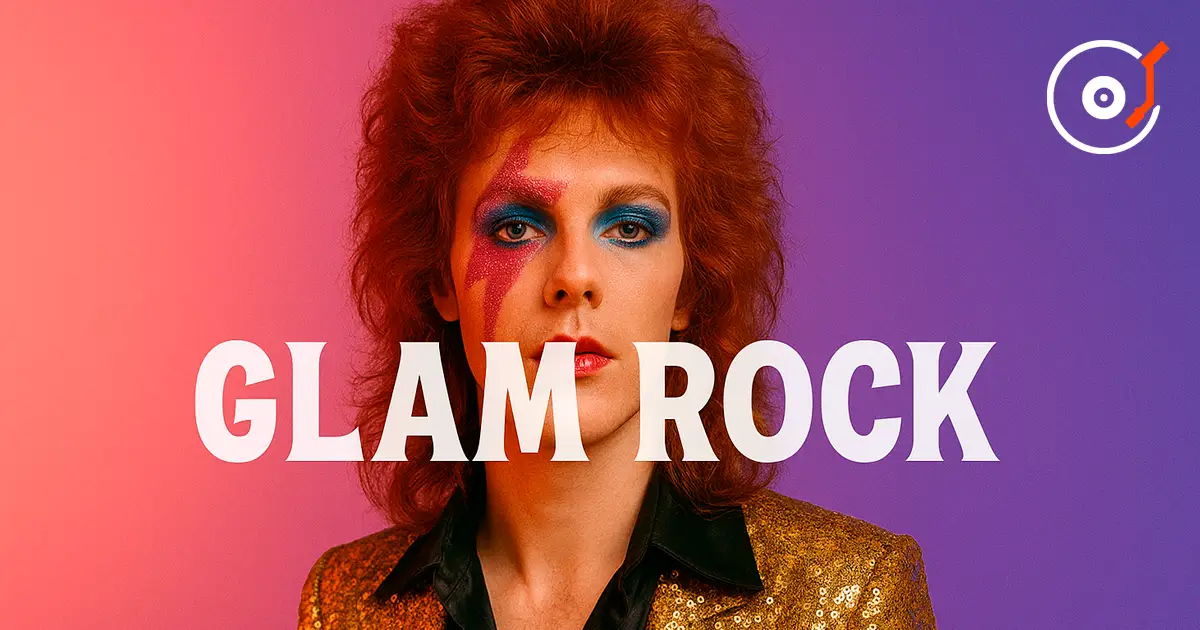 Glam Rock — la révolution scintillante de la musique.
