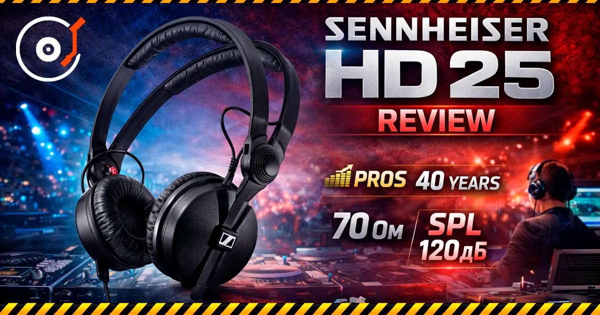 Sennheiser HD 25 — un standard intemporel pour les DJ & ingénieurs du son