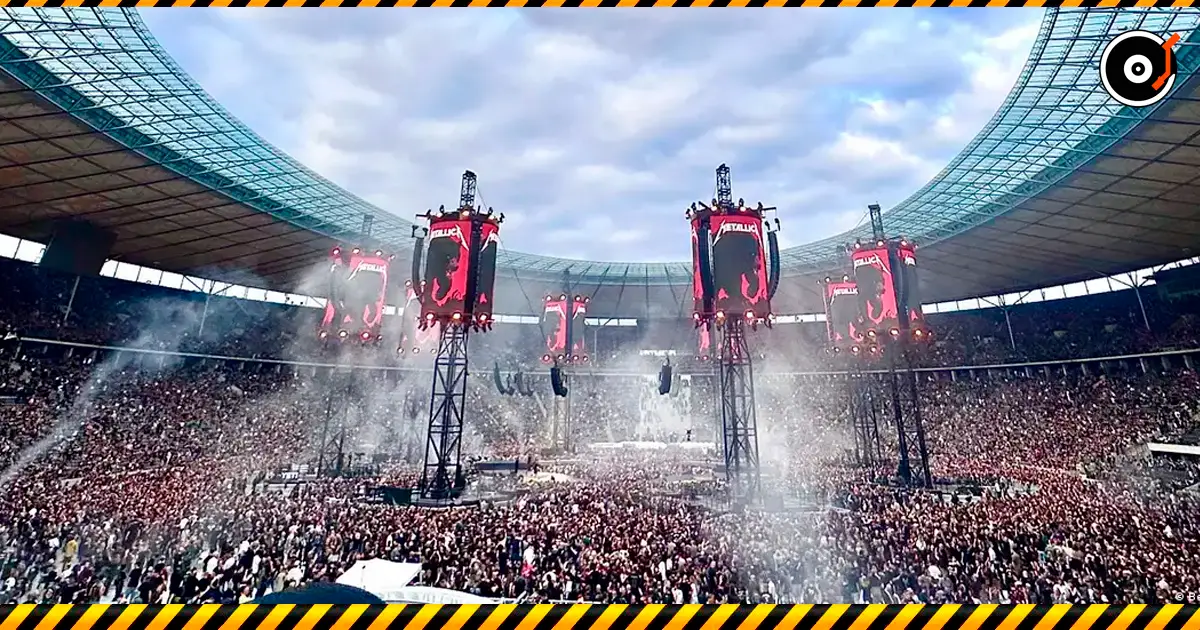 Metallica établit un nouveau record au stade olympique de Berlin