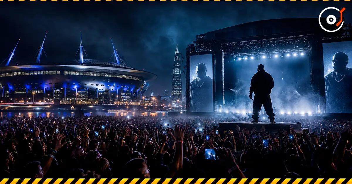 Kanye West en Russie : concerts de Ye à Saint-Pétersbourg les 10 et 11 octobre 2026